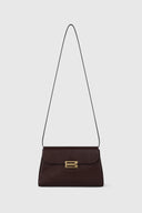 VICTORIA BECKHAM DORIAN TRAPEZE BAG BURGUNDY