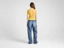 JW ANDERSON TWISTED WORKWEAR DENIM MID BLUE