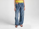 JW ANDERSON TWISTED WORKWEAR DENIM MID BLUE