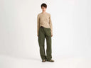 JW ANDERSON TWISTED WORKWEAR DENIM KHAKI