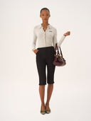 CHLOÉ LOGO CARDIGAN SWEET GREY