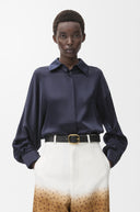 LOEWE ROUNDED SOFT BELT 3.5CM BLACK