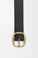 LOEWE ROUNDED BELT 3CM BLACK