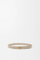 LOEWE REVERSIBNLE ANAGRAM BELT CLAY/GOLD