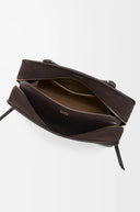 LOEWE LARGE AMAZONA 180 BAG SUEDE BROWN