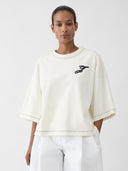 JACQUEMUS LE TSHIRT LETRO OFF WHITE