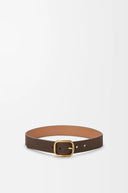 LOEWE ROUNDED BELT 3.5CM TUNDRA
