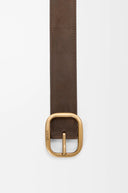 LOEWE ROUNDED BELT 3.5CM TUNDRA