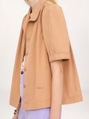 CHLOÉ SHORT SLEEVE SHIRT REEF SHELL