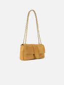 JACQUEMUS LE BAMBINO CHAINE SUEDE CAMEL