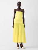 JACQUEMUS LA ROBE ABIHA YELLOW