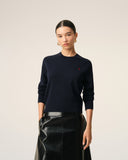 AMI PARIS AMI DE COEUR PULL DARK BLUE