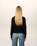 AMI PARIS ADC PULL TONAL BLACK