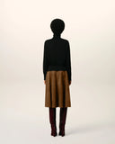 AMI PARIS ADC TURTLENECK TONAL BLACK