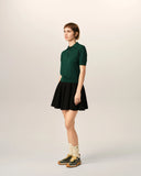 AMI PARIS ADC POLO BOTTLE GREEN