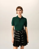 AMI PARIS ADC POLO BOTTLE GREEN