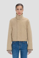 VICTORIA BECKHAM BOMBER JACKET CAMEL
