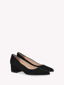 GIANVITO ROSSI PUMP CAMOSCIO BLACK 4,5CM