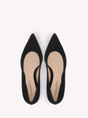 GIANVITO ROSSI PUMP CAMOSCIO BLACK 4,5CM