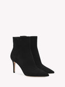 GIANVITO ROSSI LEVY LEATHER ANKLE BOOT 8,5CM BLACK