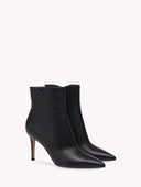 GIANVITO ROSSI LEVY LEATHER ANKLE BOOT 8,5CM BLACK