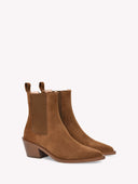 GIANVITO ROSSI WYLIE SUEDE ANKLE BOOT 4,5CM TEXAS