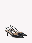 GIANVITO ROSSI ASCENT SLINGBACK PUMP 5.5CM BLACK