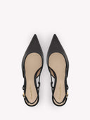 GIANVITO ROSSI ASCENT SLINGBACK PUMP 5.5CM BLACK