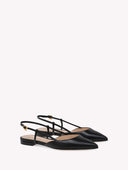 GIANVITO ROSSI ASCENT SLINGBACK MULE BLACK
