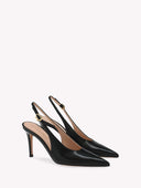 GIANVITO ROSSI ROBBIE SING BACK 8.5CM BLACK