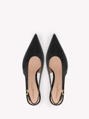 GIANVITO ROSSI ROBBIE SING BACK 8.5CM BLACK