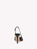 GIANVITO ROSSI ROBBIE SING BACK 8.5CM BLACK