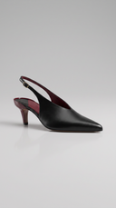 CHLOÉ SUZIE SLING BACK BLACK