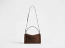 JW ANDERSON LOAFER BAG SUEDE BROWN