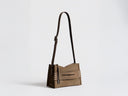 JW ANDERSON SMALL MESSENGER LOAFER BAG DARK TAUPE