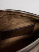 JW ANDERSON SMALL MESSENGER LOAFER BAG DARK TAUPE