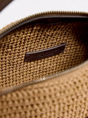 JW ANDERSON SMALL LOAFER BAG RAFFIA