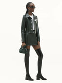 COURRÈGES REEDITION VINYL JACKET VERT FONCE