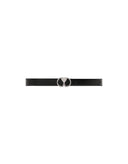 AMI PARIS BELT ADC 3CM BLACK/SILVER