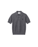 AMI PARIS ADC POLO GREY
