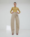 DARKPARK KHRIS BARREL LEG DENIM CAMEL