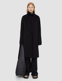 JOSEPH CENDA WOOL COAT BLACK
