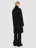 JOSEPH CENDA WOOL COAT BLACK