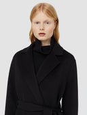 JOSEPH CENDA WOOL COAT BLACK