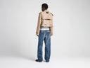 JW ANDERSON CROPPED BELTED TRENCH BEIGE