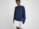 JW ANDERSON SWEATSHIRT RIBBON ANCHOR NAVY