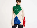 JW ANDERSON ARGYLE TURTLENECK JUMPER