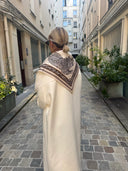 LESCARF ZODIAC SCARF GEMINI SAND 65CM