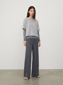 LISA YANG CILA T-SHIRT DOVE GREY