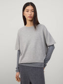LISA YANG CILA T-SHIRT DOVE GREY